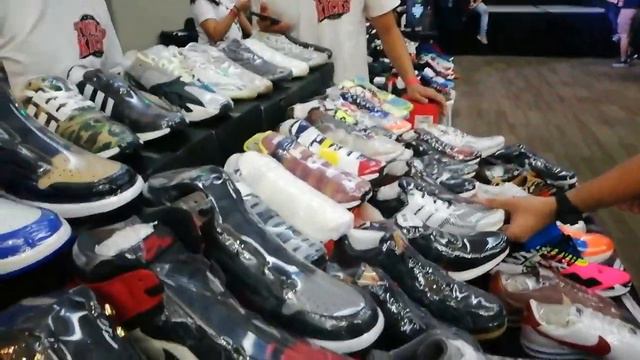 MANILA SNEAKER EXPO 7 2018 | JORDAN , BALENCIAGA , NIKE OFF WHITE , HYPEBEAST SHOES @ SMX Sm Aura