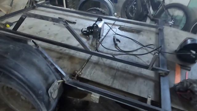 Прицеп для перевозки квадроцикла своими руками смотреть онлайн