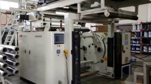 Перемещение и монтаж флексографической машины COMEXI 1300F2MP