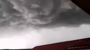 Чёрные тучи, скоро большой град.