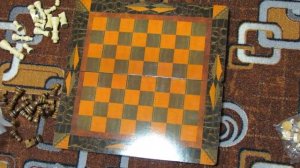 Шахматы, шашки, нарды 3в1/ chess checkers backgammon 3in1