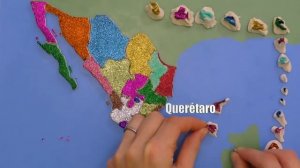 MEXICO MAP || Learn the States of Mexico! || Play-Doh Map! || ESTADOS de MÉXICO