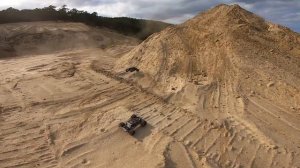 Arrma Big Rock vs Losi DB Pro on NEW 3s 100c OVINIC REBEL LIPOS