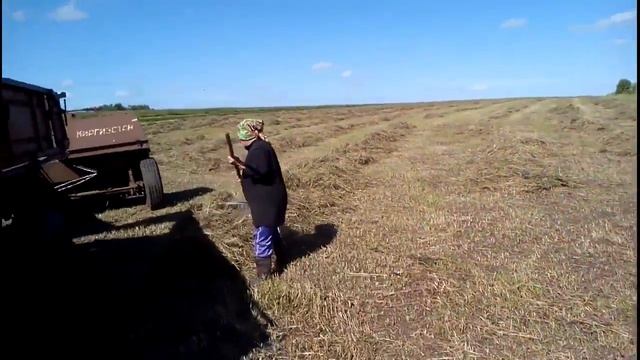 Делаем, грузим и перевозим тюки. Пресс-подборщик 