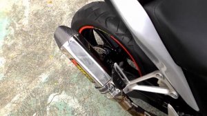 Honda CBR250R Akrapovic Exhaust Sound