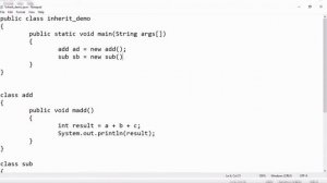 inheritance in java || call by parameter || Bhavin Solanki || simple Program