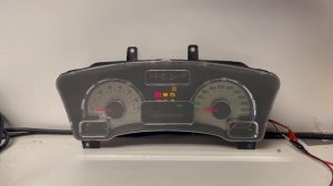 2007-2008 FORD EXPEDITION (1) USED DASHBOARD INSTRUMENT CLUSTER TEST