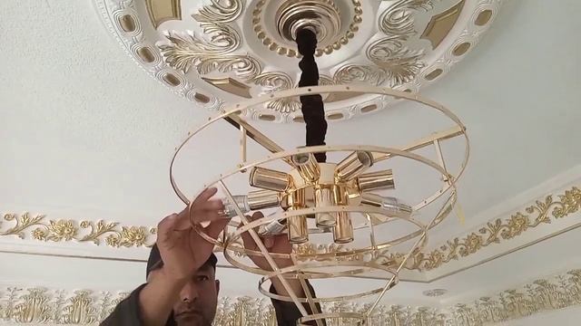 Qandilni qanday ilish kerak Как установить люстра смотреть онлайн