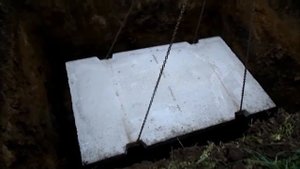 Монтаж погреба кессона