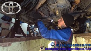 Замена выпускных коллекторов на Toyota Land Cruiser 100 с двигателем 2UZ-FE  Часть 1... ?