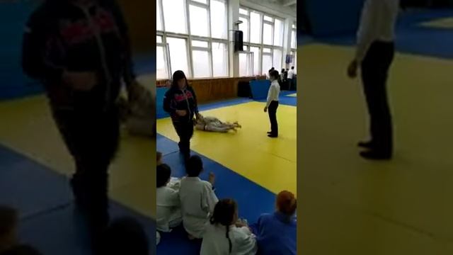 Дзюдо Астанина Диана 11 лет. смотреть онлайн