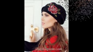 Женская Шапка Спицами - 2019 / Women's Cap Knitting needles