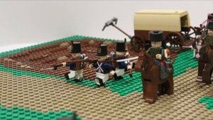 LEGO Napoleonic Wars Battle of Leipzig diorama