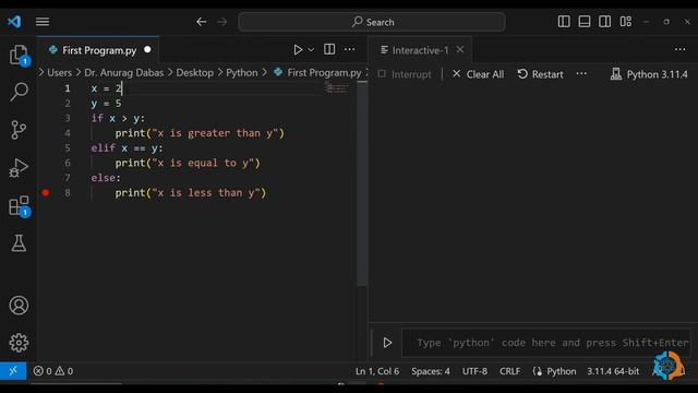 Python Statements and Conditions: if, elif, else with Logical Operators (AND, OR, NOT) | Hindi
