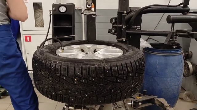 Монтаж датчиков давления TPMS смотреть онлайн