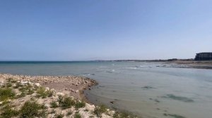 Sumgayit, Azerbaijan. City walking. Embankment | 4K. Caspian Sea. Сумгаит.