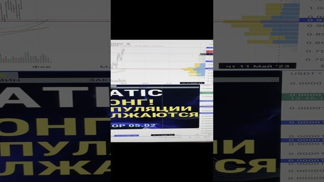 MATIC ЛОНГ! Манипуляции продолжаются!