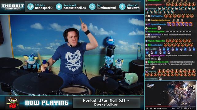 The8BitDrummer plays "Deerstalker" | Honkai: Star Rail