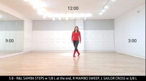 Cyber Samba - Line Dance (Tutorial)