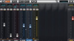 Настройка эффектов SoundCraft UI12 UI16 UI24r