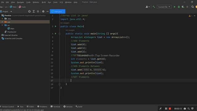 Array List in Java | Quick Tutorial | All Methods & Functions #arraylist
