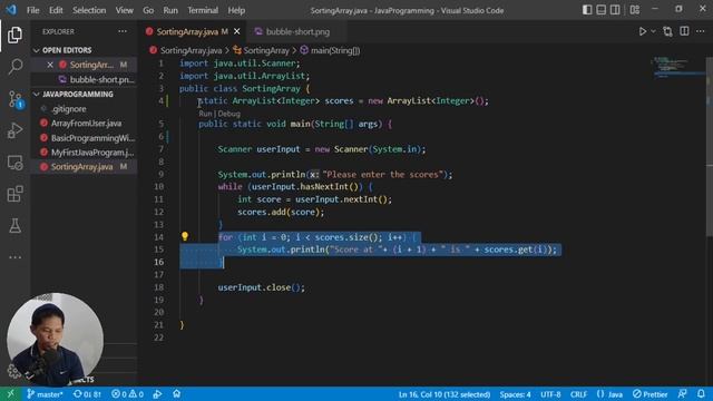 [TAG-LISH] Bubble Sorting with Array in Java by Code Working смотреть онлайн