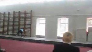 Спортивная акробатика. Прыжки на акробатической дорожке