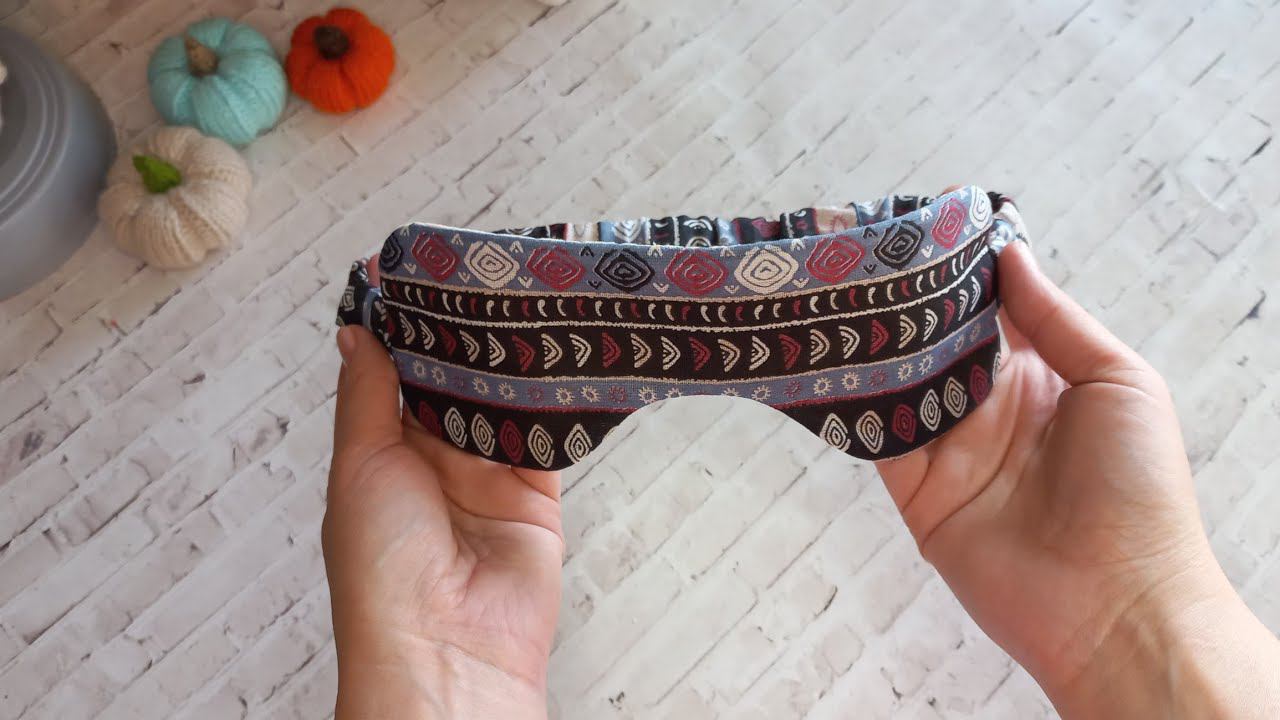 DIY/ШЬЮ МАСКУ ДЛЯ СНА #шьюсама #handmade #sewing