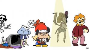 Mokey goes on another killing spree (Mokey's Show: Painful Christmas)