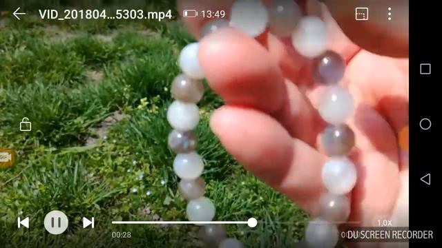 Браслет из лабрадора и лунного камня смотреть онлайн