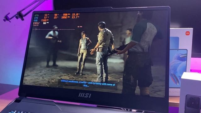 Chơi Tomb Raider: Definitive Edition trên MSI Cyborg 15 A12VE (i7-12650H, RTX 4050 6GB, RAM 8GB) смотреть онлайн