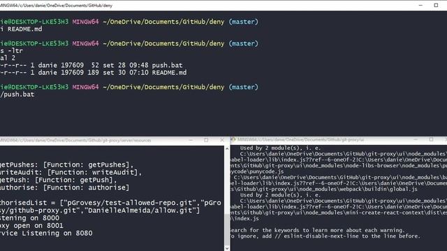 Git Proxy: push em repositório NÃO permitido смотреть онлайн