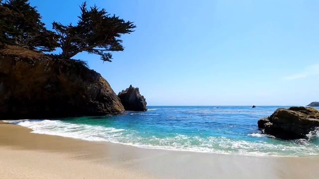 Zen Moment 3 Hours on The Best Beach in California (4K Video)_003 смотреть онлайн