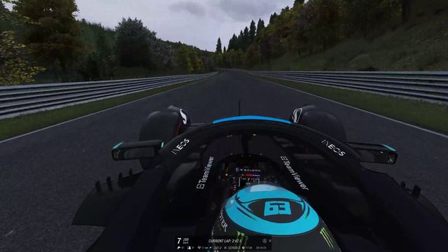 Mercedes-AMG F1 W14 E Performance at Nordschleife