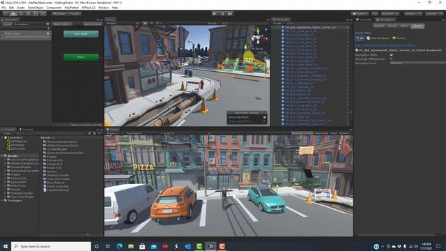 Unity NavMesh on an Asset Store Environment смотреть онлайн