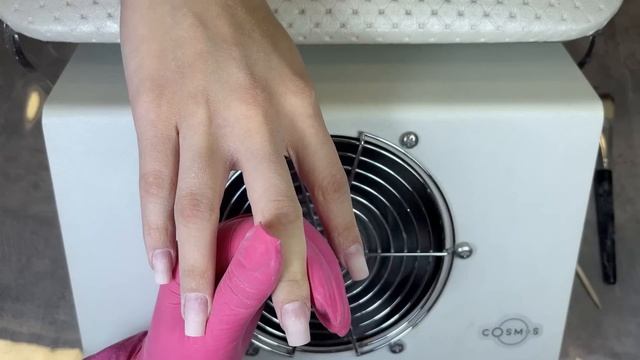 Укрепление ногтей Полигелем (POLYgel). Рисованный френч