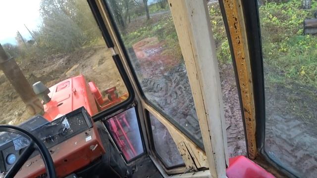 экскаватор ЮМЗ 6 (ЭО 2621)///копаю пруд\/excavator YMZ 6 (EO 2621)///digging a pond