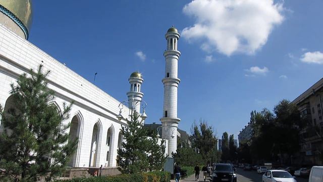 24.09.2023. Казахстан. Алма-Ата. Центральная мечеть. Часть 2 смотреть онлайн