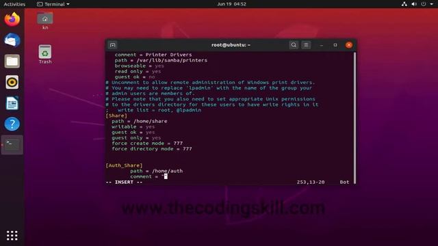 ការបង្កើត Samba Sharing ជាមួយ User | Configuration Samba with User Authentication смотреть онлайн