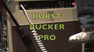 Gibson 498T versus Burstbucker Pro humbucker pickup shootout with SG Guitar