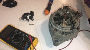 Нет зарядки в автомобиле. Проверка диодного моста.