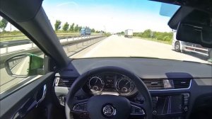 Skoda Octavia RS TDI Acceleration 0-100 & Top Speed Test