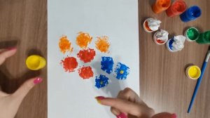 Рисование "Букет для мамы" в средней группе 27.05.2020