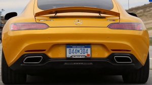 Mercedes AMG GT 2014. acceleration 0-100 km/h / 0-100 разгон