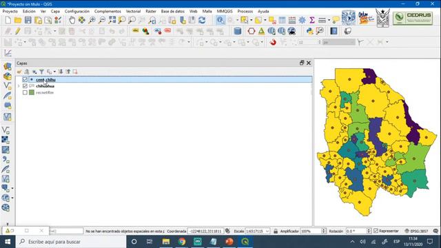 Taller de Análisis de Datos Espaciales. MMQGIS, Qgis2threejs y áreas de impresión en QGIS