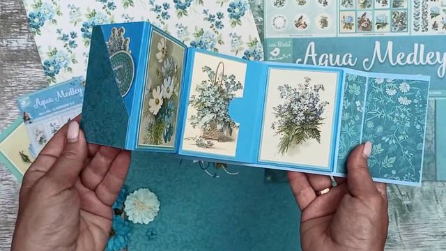 Миниальбом из обрезков бумаги для блога @littlebirdiecrafts