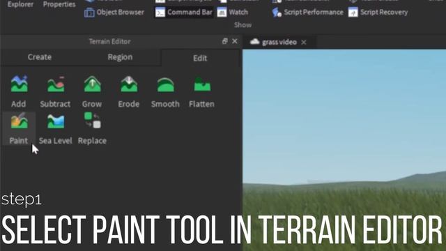 How To Add Grass And Fix Overlapping In Roblox Studio смотреть онлайн