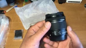 Первая зеркалка Canon 250D, распаковка