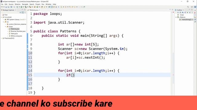 Array Programs in Java [Hindi] || Write a Program to find Even or Odd Number in Array in Java смотреть онлайн