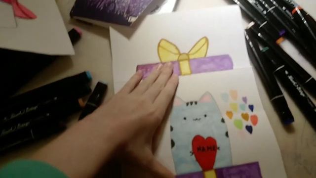 вот какая милая кошачька получилась! смотреть онлайн